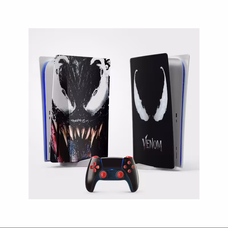 اسکین(برچسب)Playstation 5-طرح Venom-مدل استاندارد-کد041-سفارشی