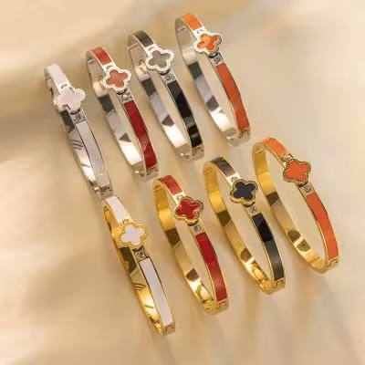 بنگل ونکلیف تک گل تیتانوم در 8 رنگ