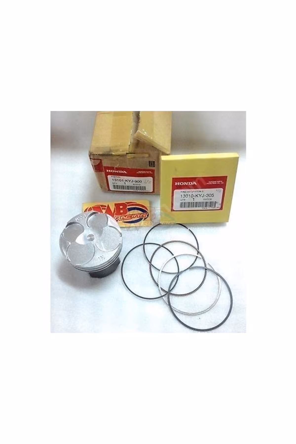 CBR 250 PISTON SEGMAN SET ORJ STANDARD MOTO11 Honda
