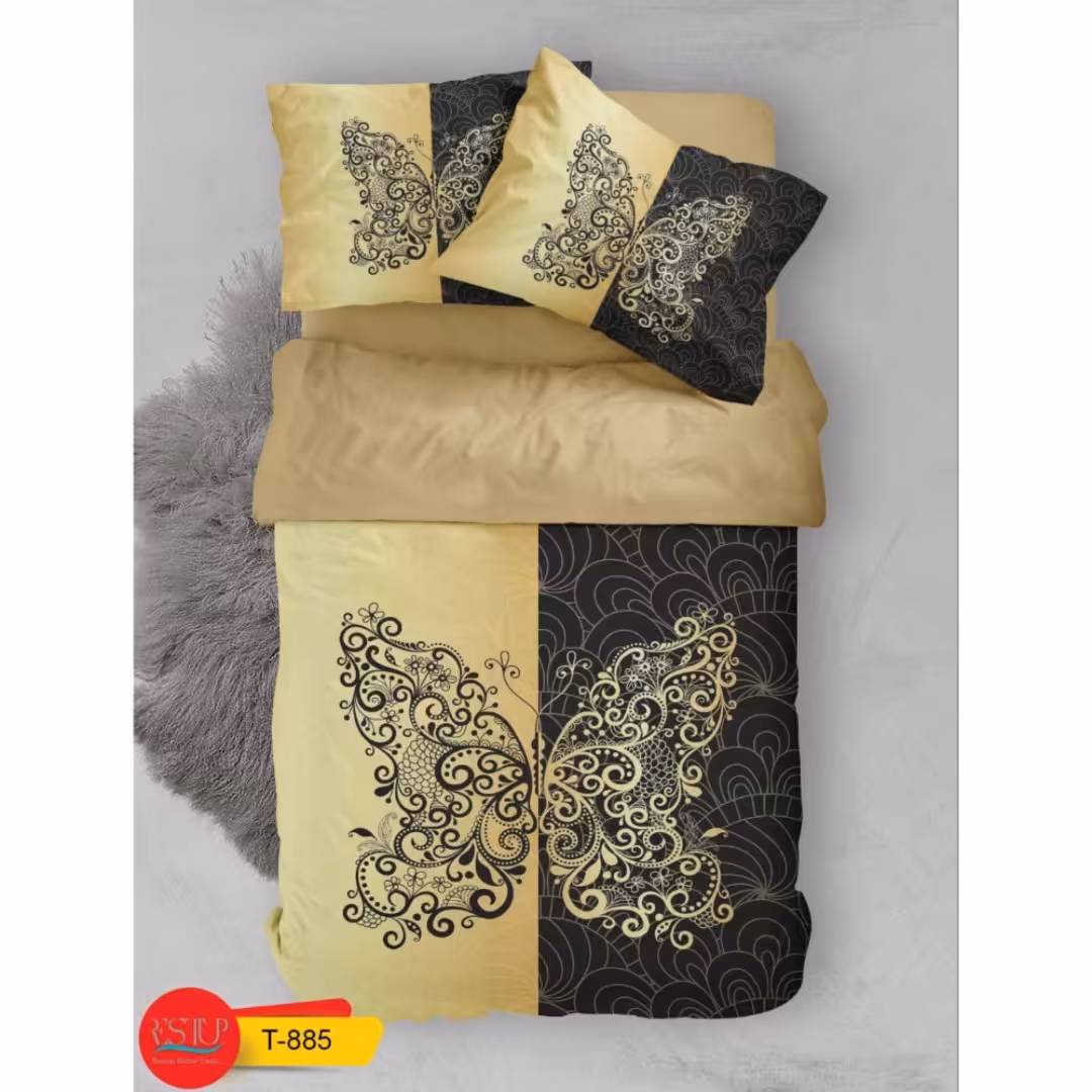 رو تختی سه بعدی یک نفره کد تی 885