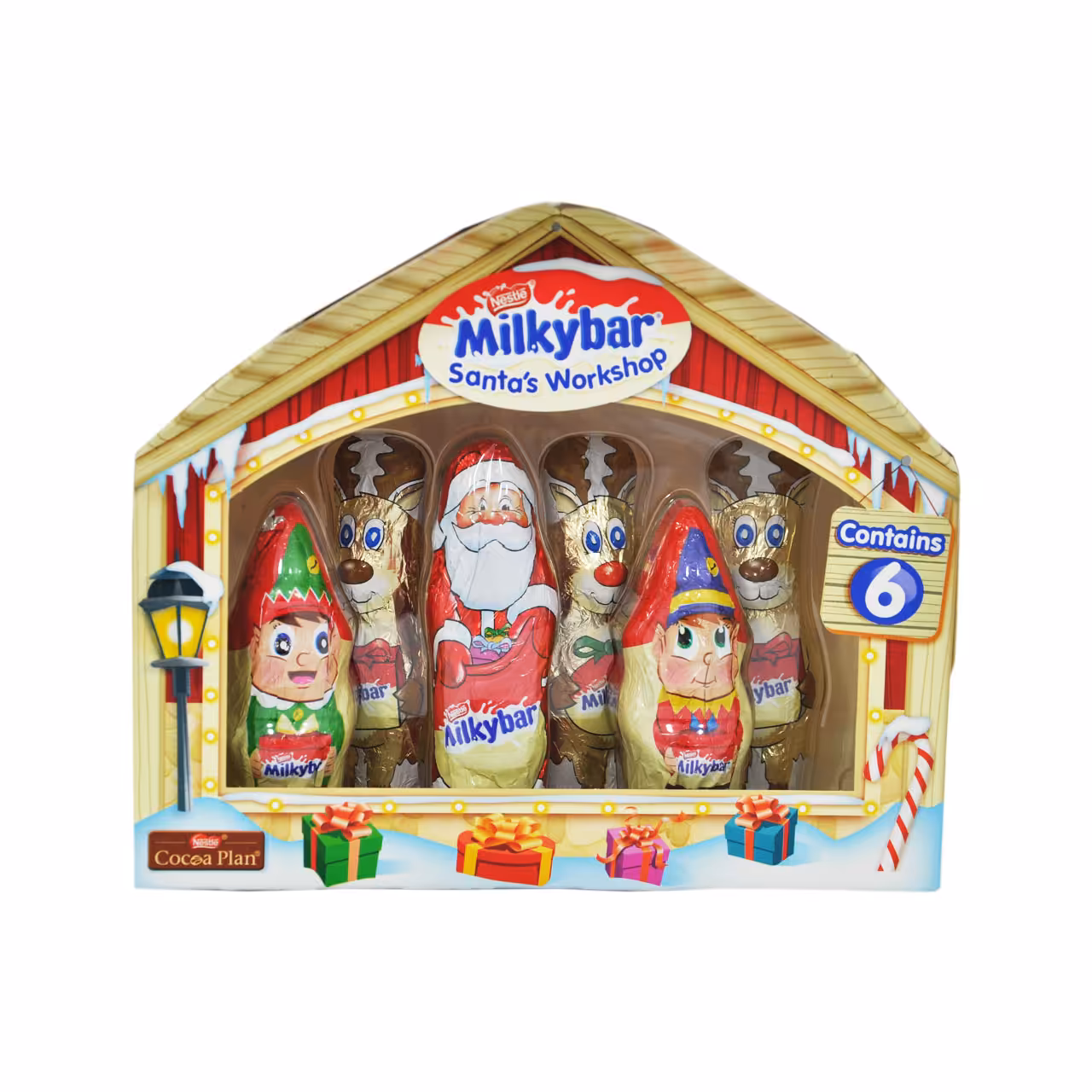 شکلات کادویی کریسمس 6 تایی نستله - nestle