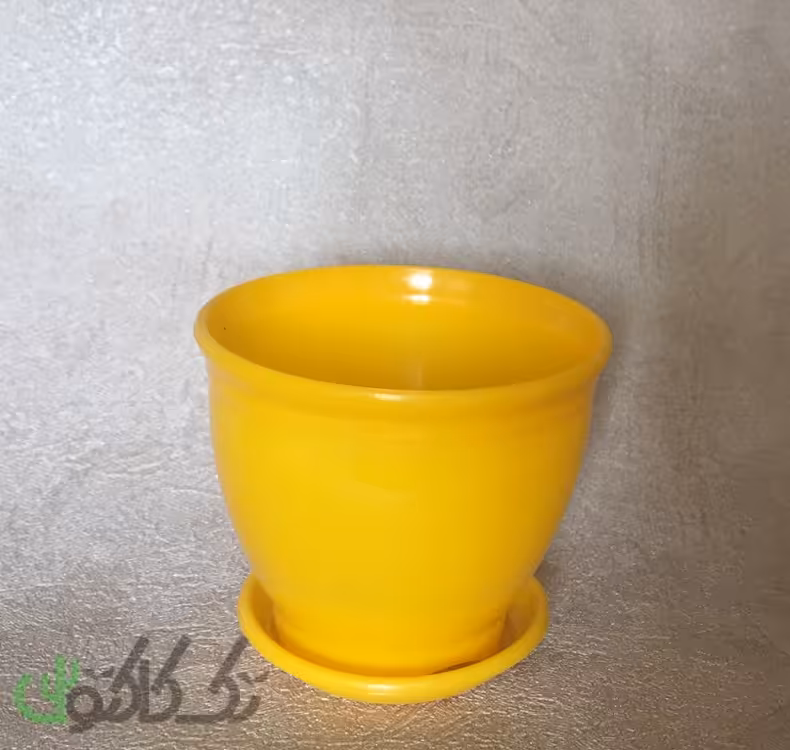 گلدان پلاستیکی سایز 7/5
