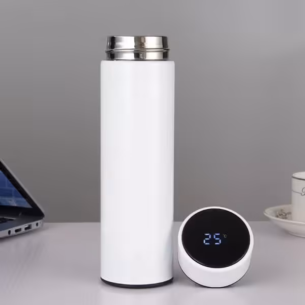 فلاکس دماسنج دار سفیدگنجایش 480 میلی لیتر