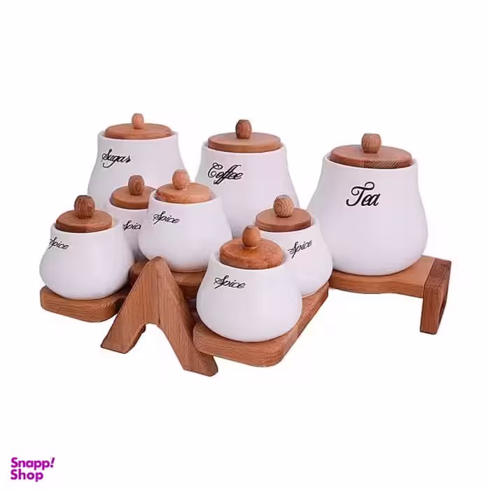 ست جا ادویه 8 پارچه مدل مودنا