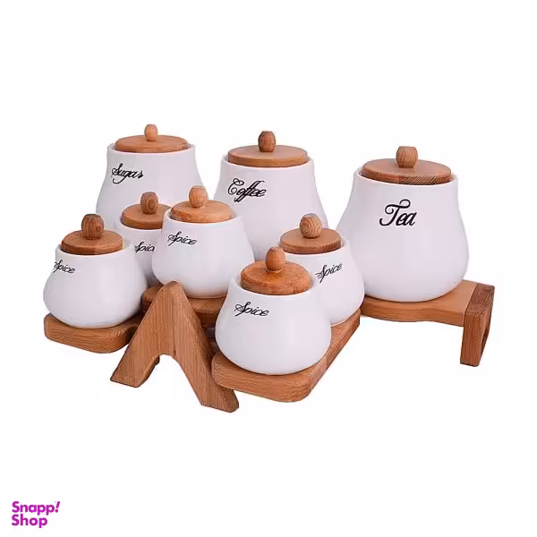 ست جا ادویه 8 پارچه مدل مودنا