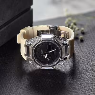 ساعت جی شاک قاب شیشه ای