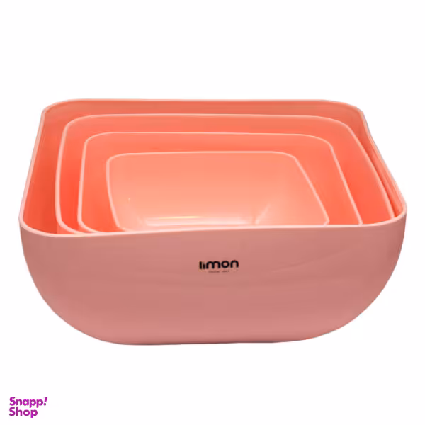 ست کاسه 4 پارچه لیمون کد dlm05