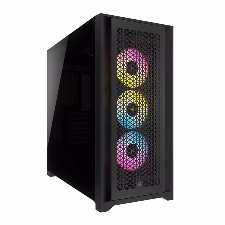 قیمت و خرید کیس کامپیوتر کورسیر مدل iCUE 5000D RGB Airflow Black | یاس ارتباط
