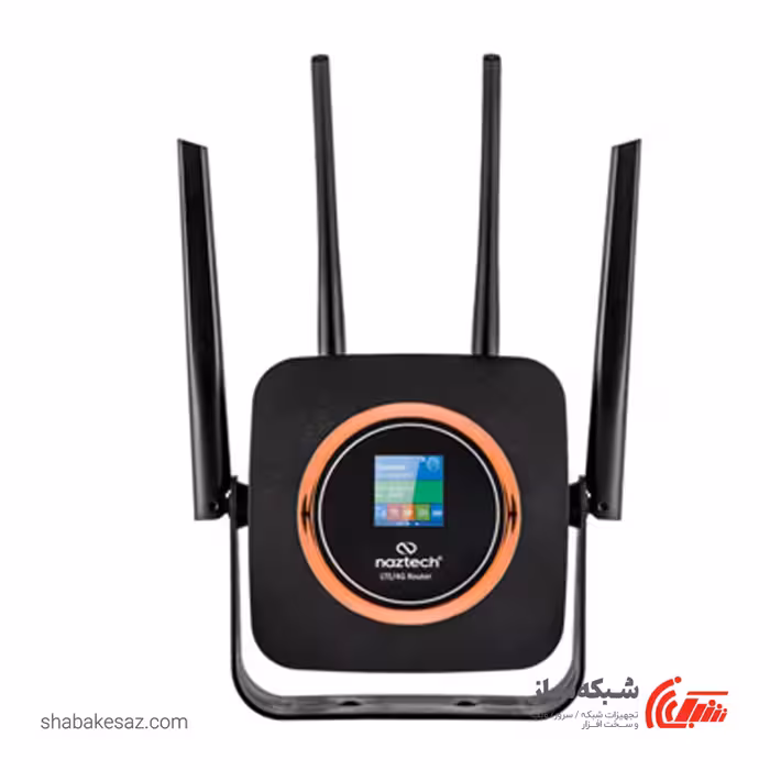 قیمت و خرید مودم سیم کارتی رومیزی 4G نزتک Naztech NZT-99DX وایفای N300 با باتری 3000mAh - شبکه ساز