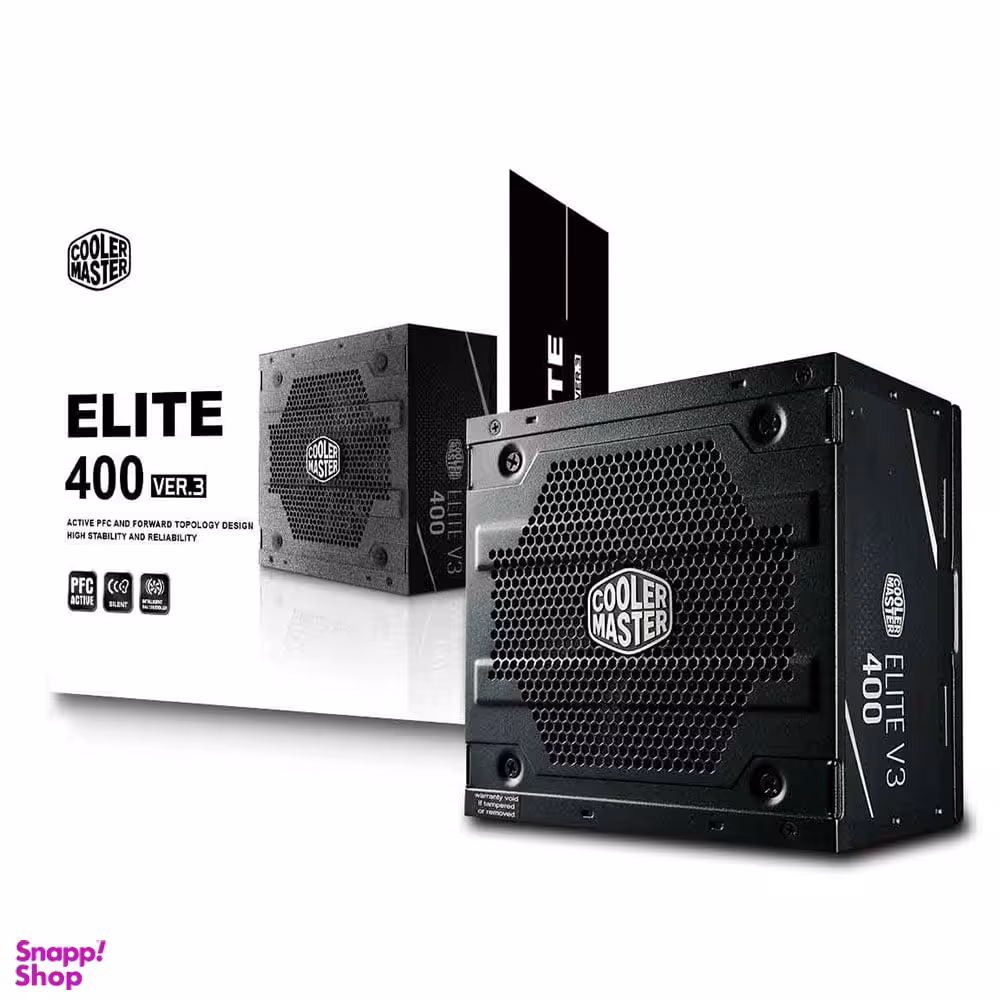منبع تغذیه کامپیوتر کولر مستر (Cooler Master) مدل ELITE 400W - V3