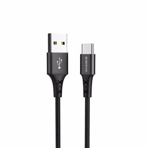 کابل تبدیل USB به Type-C بروفون مدل BX20 طول 1 متر