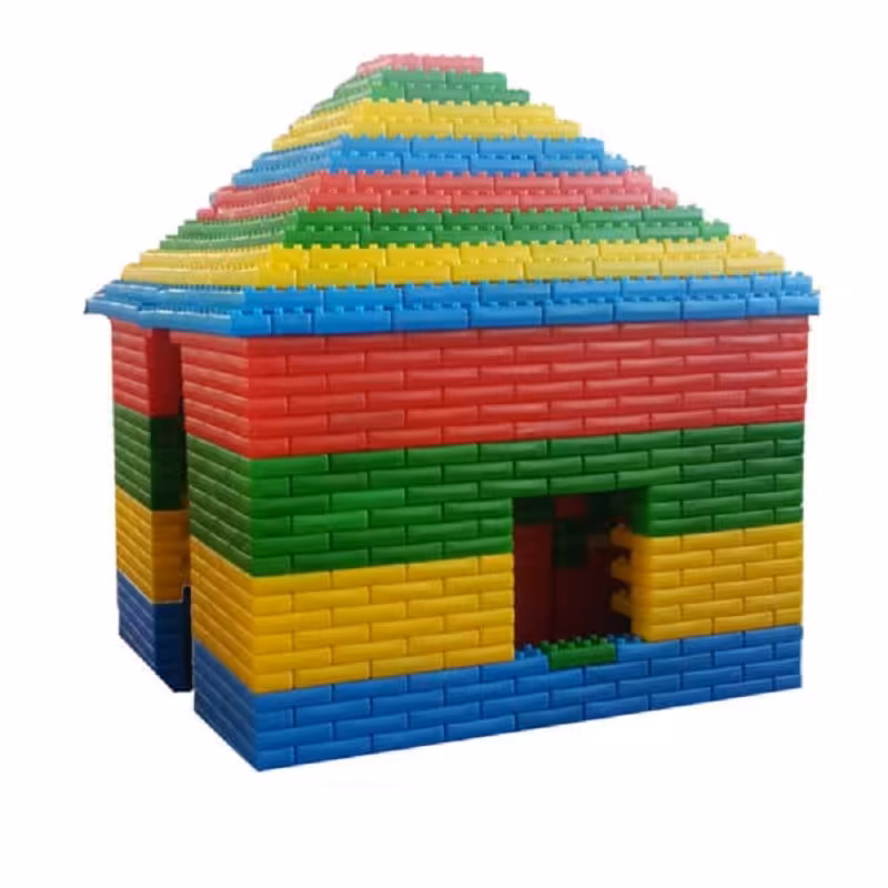 آجر خانه سازی کودک مناسب محیط های آموزشی و تفریحی 20 عدد کد محصول W284 پسکرایه