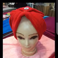 کلاه حوله ای حمام