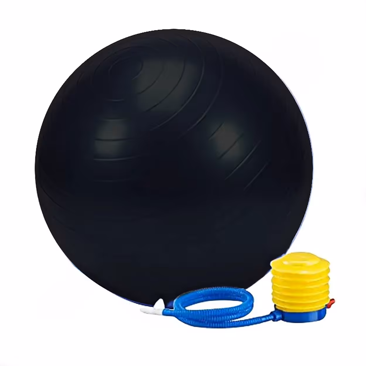 توپ بدن سازی یوگا بال 75 سانتیمتری ( مشکی )