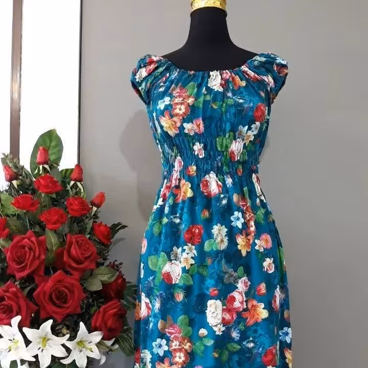 ساحلی نخی گلدار