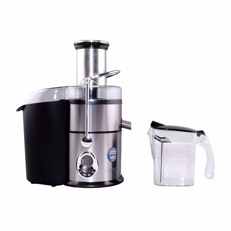 آبمیوه گیری کاستلو مدل CPJ-100 استیل مشکی 18 ماه گارانتی