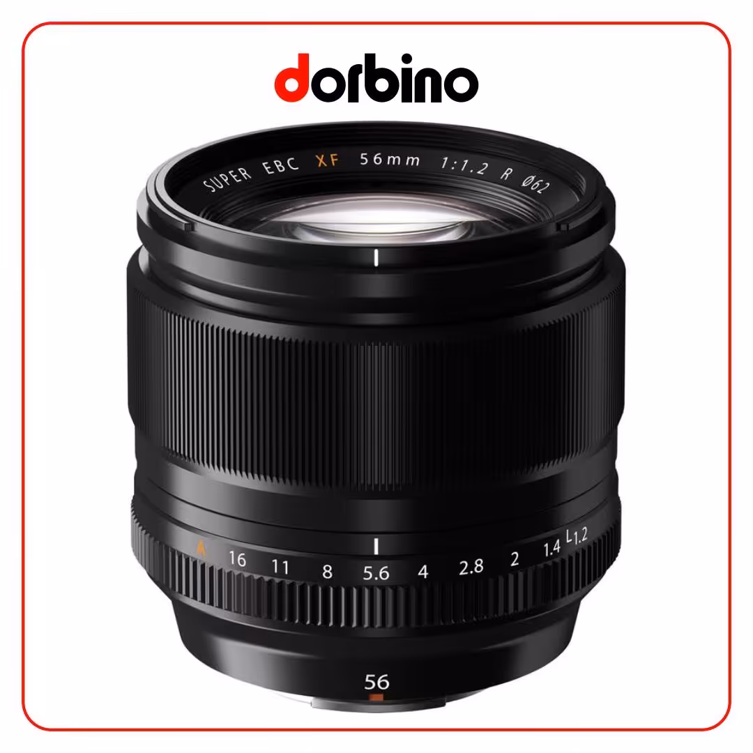 لنز فوجی فیلم FUJIFILM XF 56mm f/1.2 R Lens - فروشگاه دوربین دوربینو