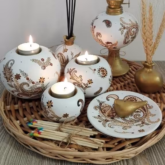 ست زیبا جاشعمی وچراغ