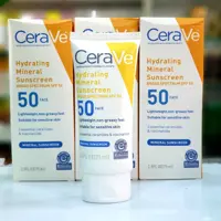 کرم ضد آفتاب مرطوب کننده سراوی SPF50 حجم 75 میل