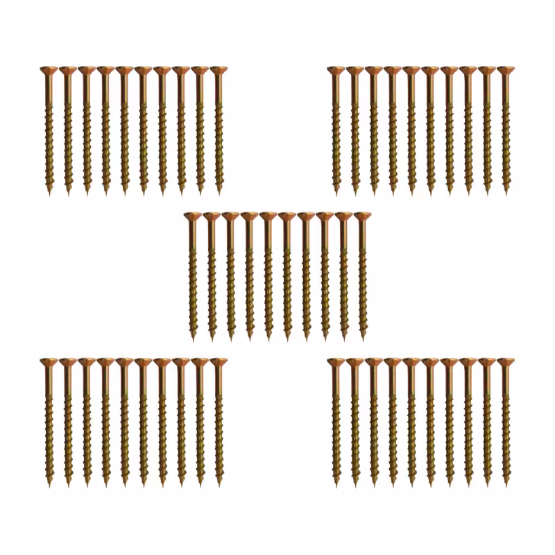 پیچ چوب دو سو کد 103029 بسته 50 عددی