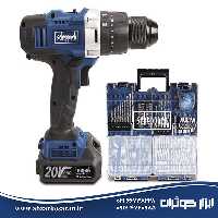 مجموعه 206 عددی دریل شارژی SCHEPPACH مدل DTB-20PROS