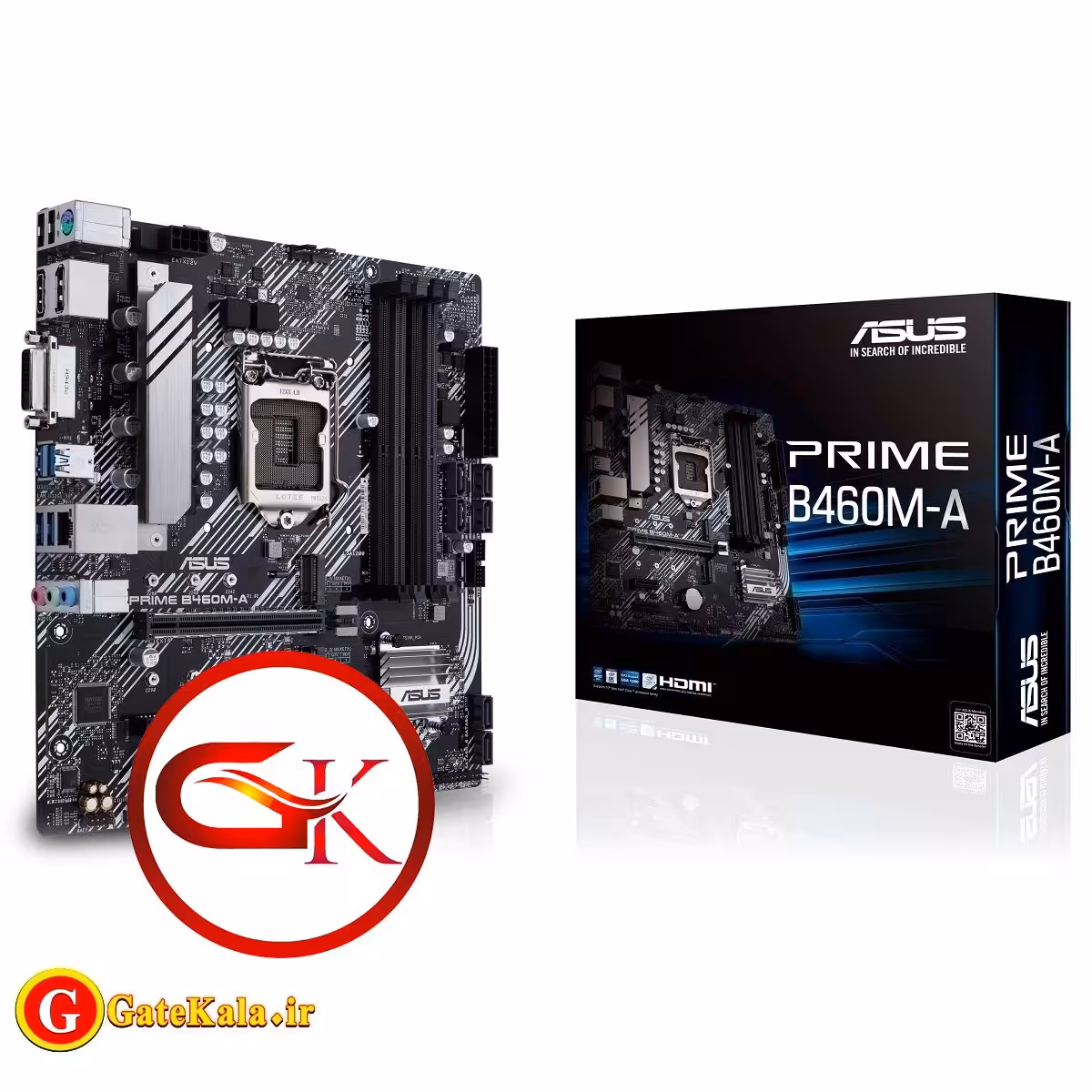 خرید و فروش مادربرد Asus PRIME B460M-A با پشتیبانی از سوکت LGA 1200