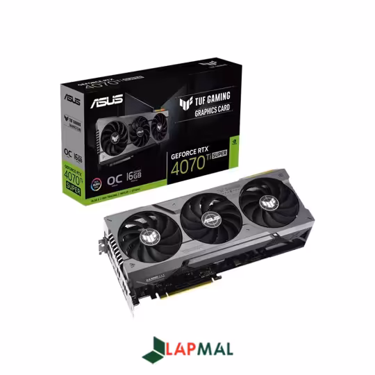 کارت گرافیک ایسوس مدل TUF RTX 4070 Ti SUPER 16GB OC Edition
فروشگاه اینترنتی تخصصی لپتاپ لپ مال