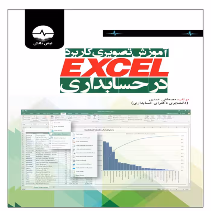 کتاب کتاب آموزش تصویری کاربرد اکسل در حسابداری انتشارات نبض دانش