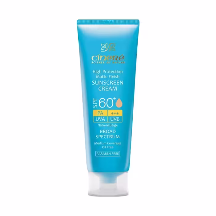 کرم ضد آفتاب سینره رنگی مناسب پوست چرب و جوش دار SPF60 حجم 50 میل