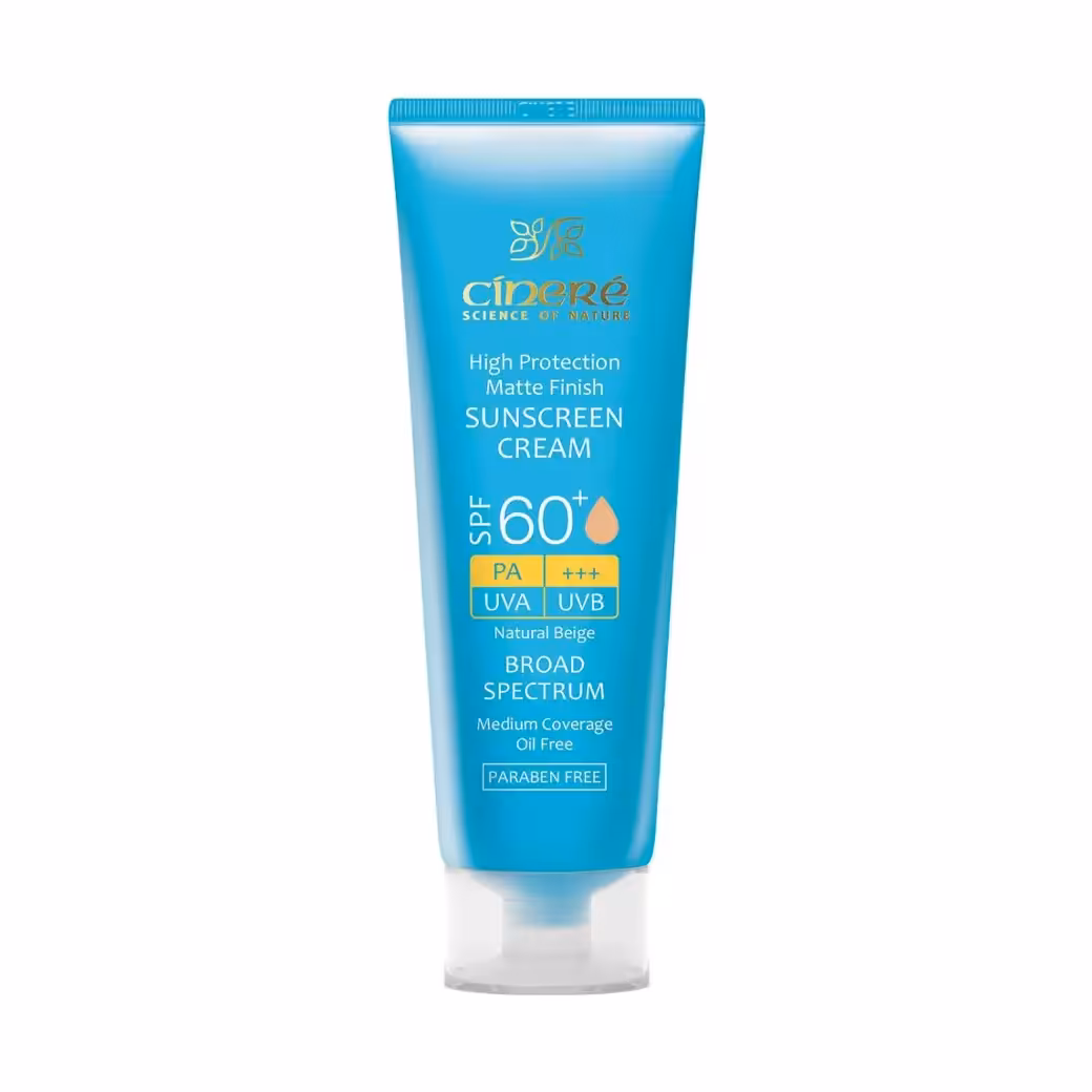کرم ضد آفتاب سینره رنگی مناسب پوست چرب و جوش دار SPF60 حجم 50 میل