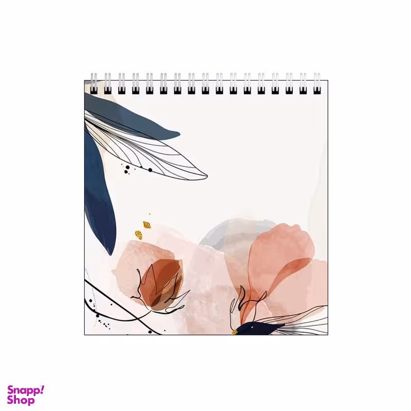 دفتر طراحی طرح گل کاغذی مینیمال کد 9420304