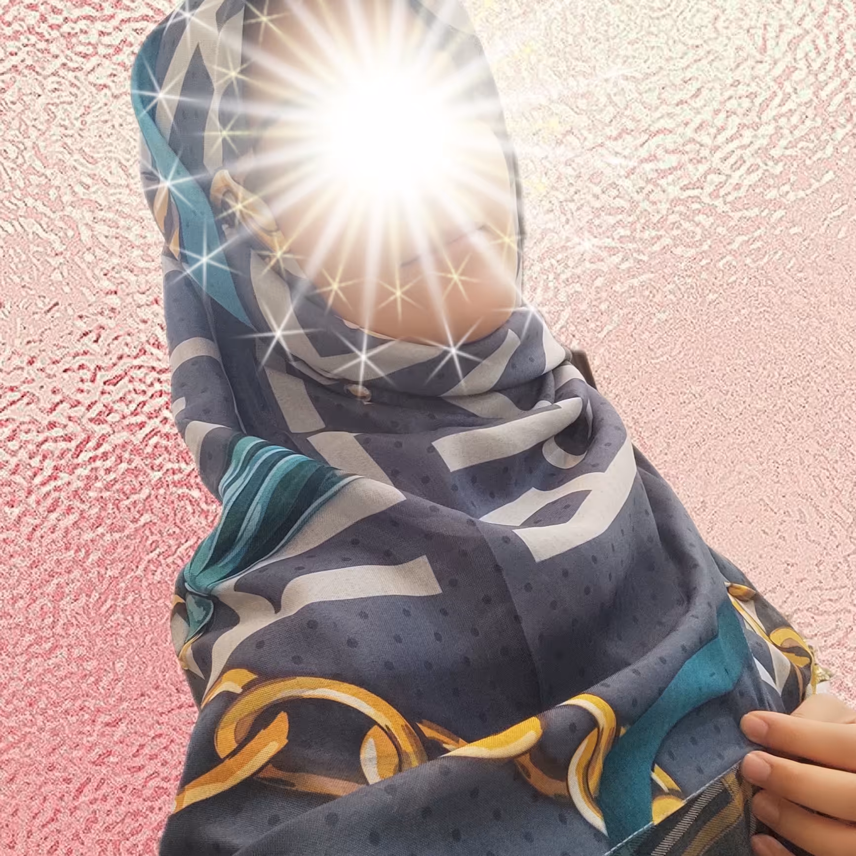 روسری نخی کد 114