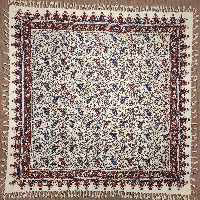 رومیزی قلمکاری(طرح سلسله بوته جقه) سایز120در120