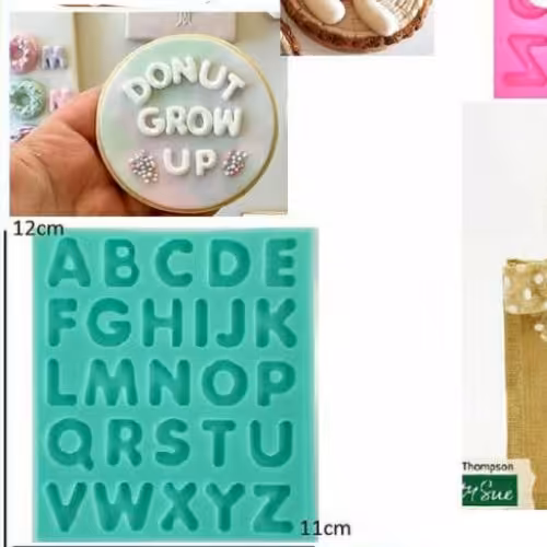 مولد حروف انگلیسی بزرگ سایز 10 در11 ونیم سانت