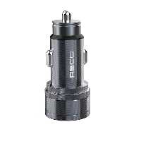 قیمت شارژر فندکی سریع دو پورت recci مدل RCC-N07 - ایسل