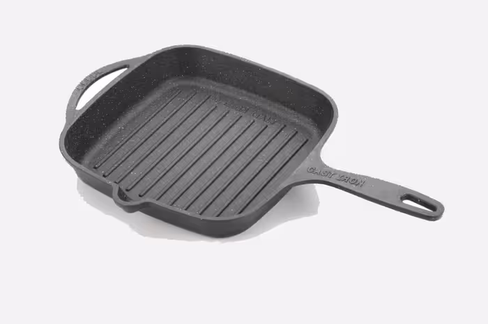 تابه گریل چدنی لبه دار تک دسته نیوهوم NH13-0056