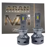 هدلایت دو طرفه ام زد ام مدل آران پایه H4 (سه فیش دو کنتاکت) با یکسال گارانتی