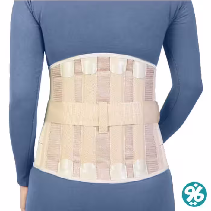 کرست لومبوساکرال با کمربند طب و صنعت کد 53200 در سایزبندی