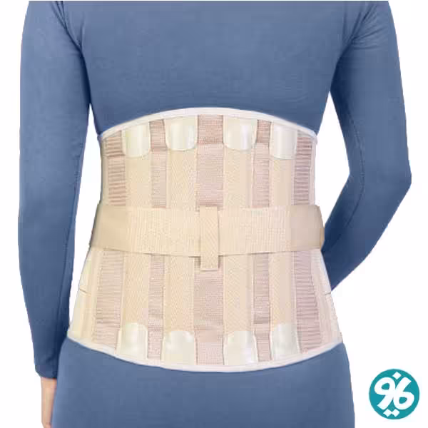 کرست لومبوساکرال با کمربند طب و صنعت کد 53200 در سایزبندی
