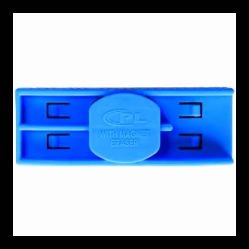 تخته پاک کن مغناطیسی جا ماژیک دار بسته  12 عددی 