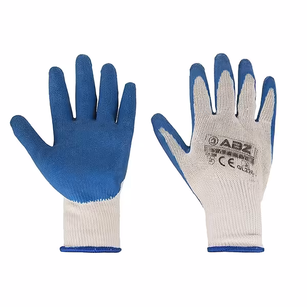 دستکش ایمنی با پوشش لاتکس ای بی زد مدل GL220