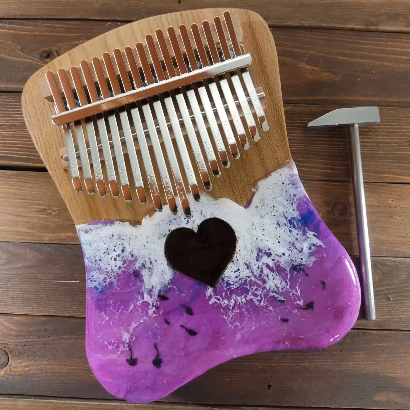 کالیمبا رزینی بغل هلال حفره دار(حرفه ای) 17 تیغه