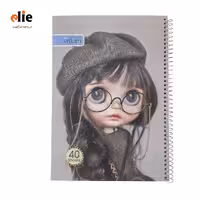 دفتر 40 برگ عروسکی ایمان طرح 11