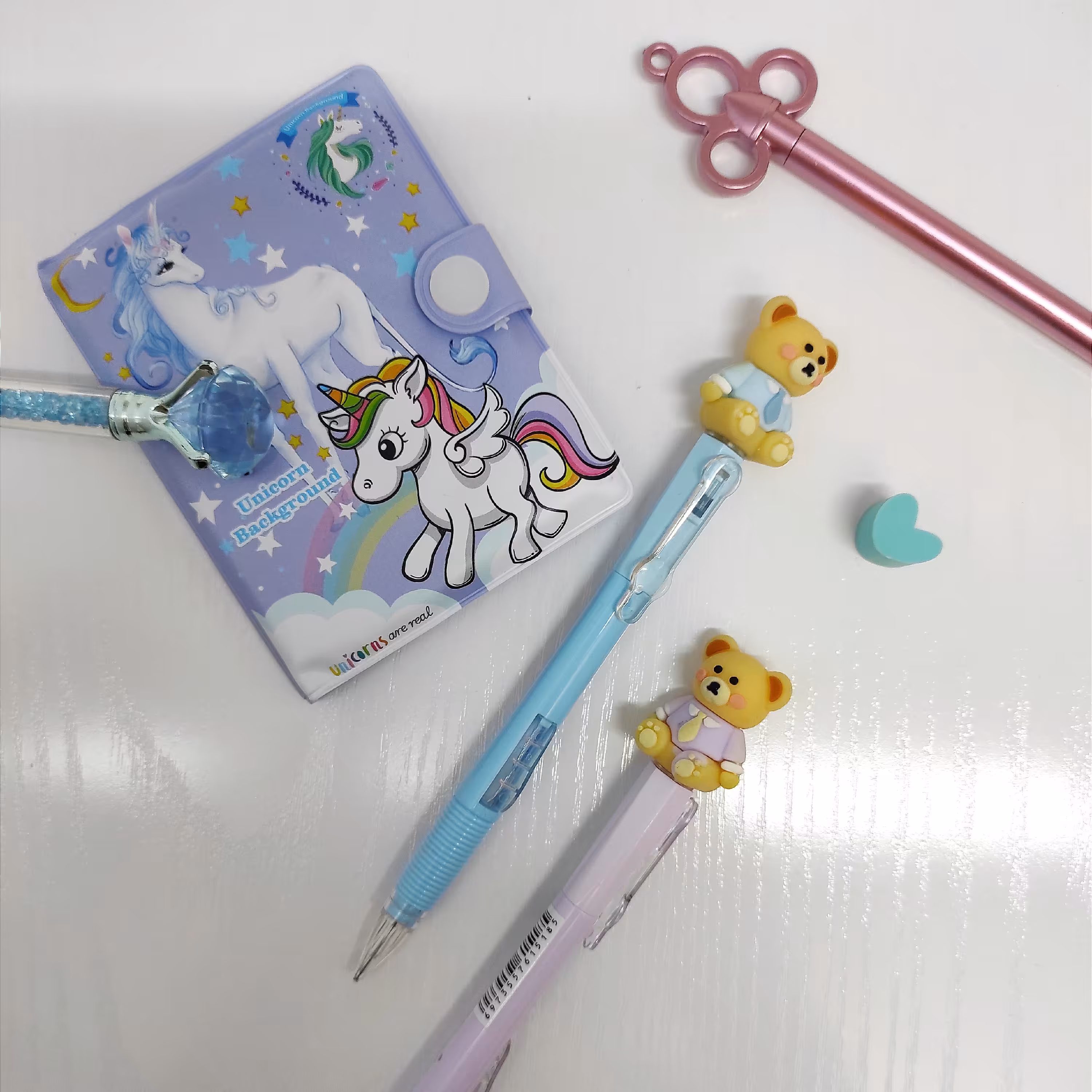 اتد با سر مدادی سیلیکونی خرس
بسیار با کیفیت و زیبا
ضخامت نوک 0.7
موجود در دو رنگ یاسی و آبی