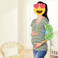 تونیک (بلوز )بارداری راه راه اسمارا esmara آلمان ، سایز M (ارسال رایگان)