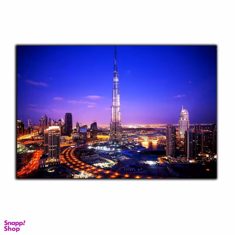 تابلو شاسی بکلیت طرح منظره شهری دبی مدل SH-S2917