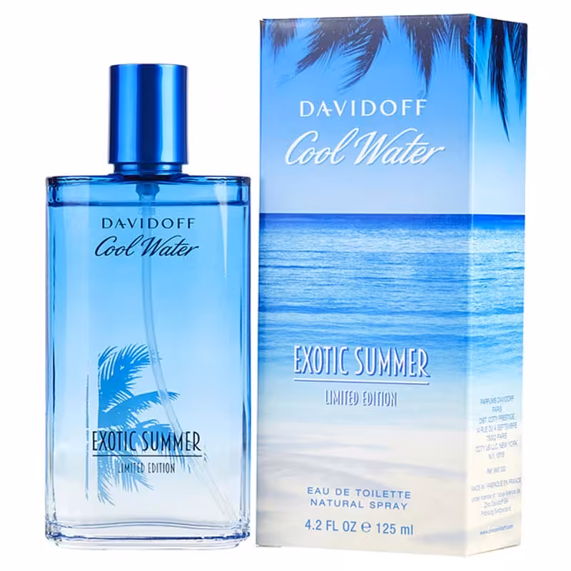ادکلن دیویدوف کول واتر اکسوتیک سامر Davidoff Cool Water Exotic Summer • خوش آرا