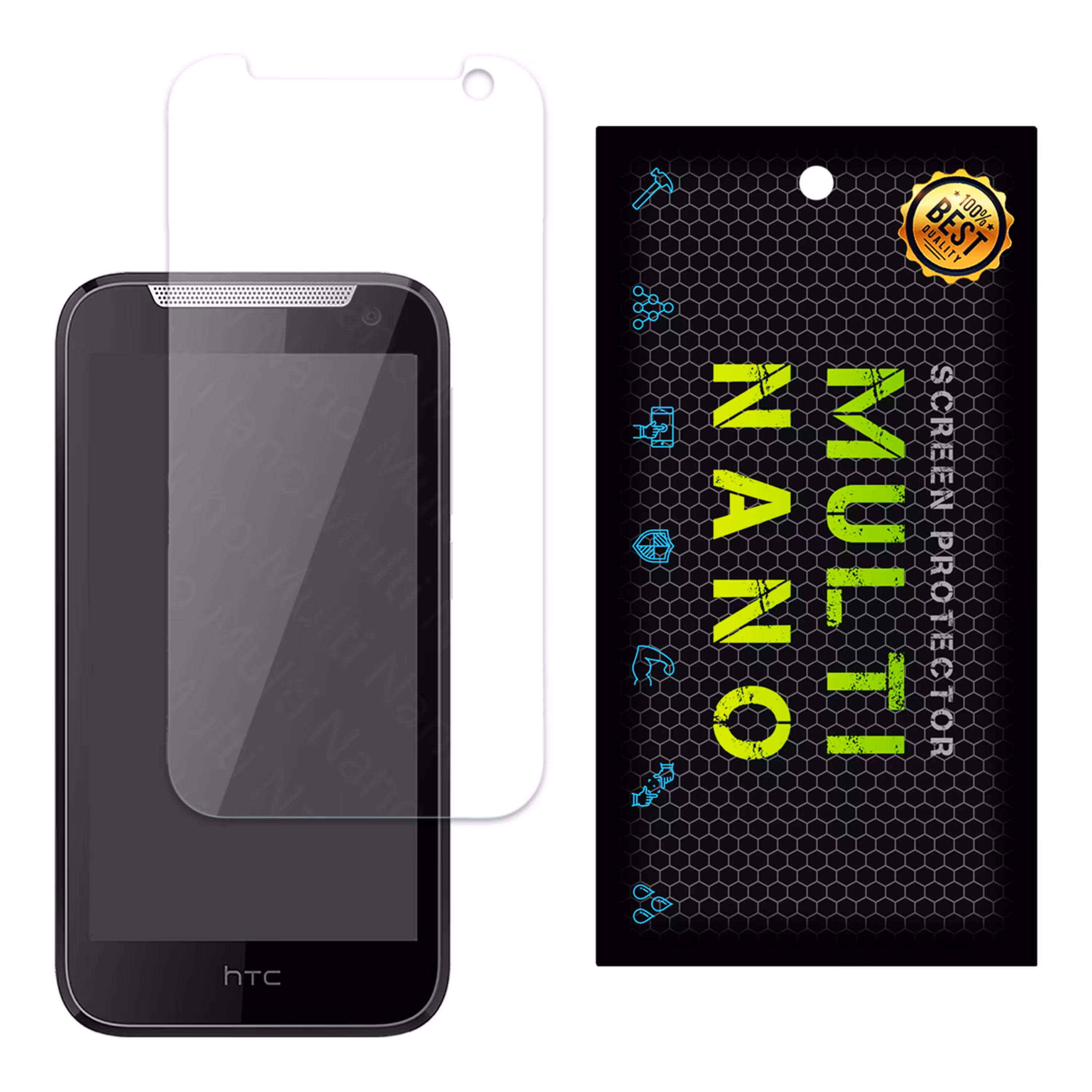 محافظ صفحه نمایش مولتی نانو مدل Pro مناسب برای گوشی موبایل اچ تی سی Desire 310