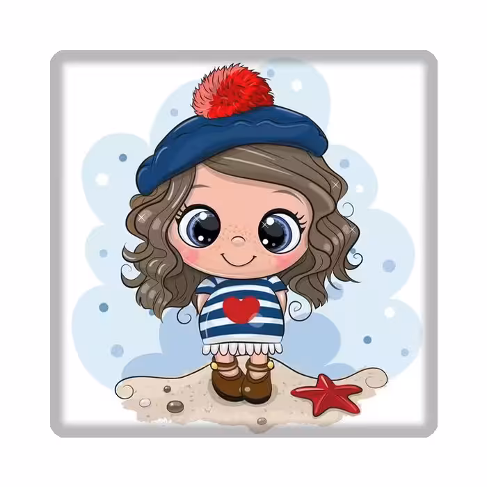 کاشی طرح دخترانه KH10 کد 20