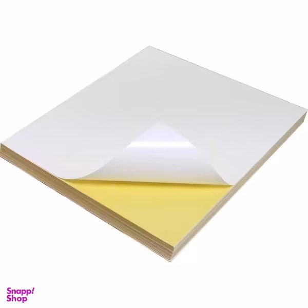 کاغذ یادداشت چسب دار سایز A4 بسته 100 عددی